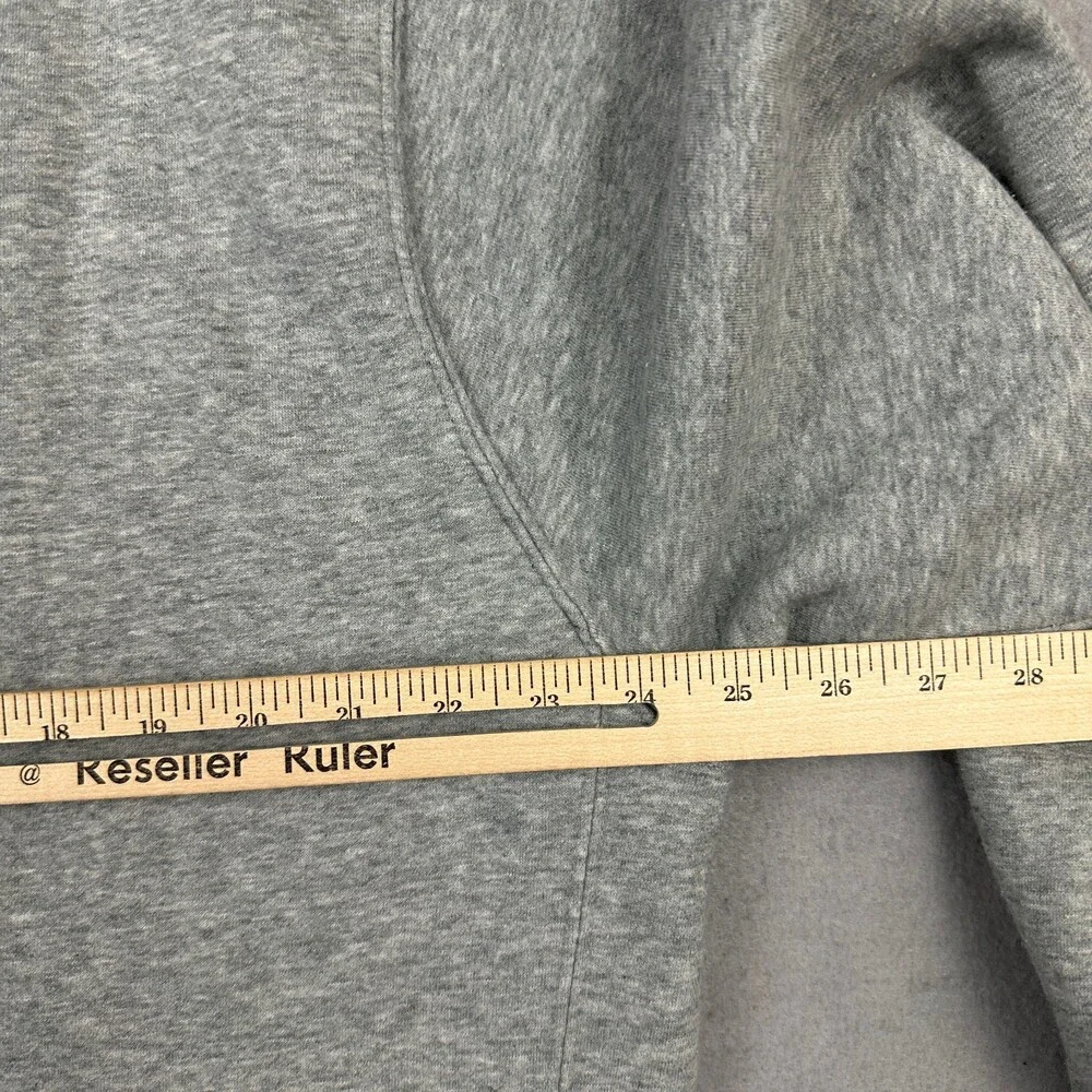 Nike Sweatshirt Men Extra Large Gray Heather Crewneck Pullover Swoosh XL